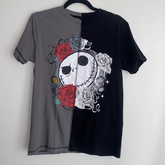 Disney Tops - Jack Skellington The Nightmare Before Christmas Disney Apparel Tee